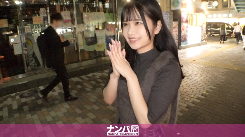 マジ軟派、初撮。 2154 黒髪サバサバ天真爛漫女子を渋谷でナンパ！魔性の低音ボイスと圧倒的デカ美尻で男を弄ぶ子悪魔JD！一通り男をいじめた後はMモードに突入！自分からパンツを脱ぎたがり剛毛ま●こに直当てデンマをおねだり→即潮吹き！バックで突かれ、ぶるんぶるんとデカ尻を揺らしながらイキ乱れる！ ジャケット画像