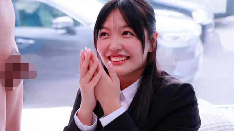 【ハメ撮り】事務員OLあさみさんが賞金目当てにMM号でザーメンをパイ射FIN！ サムネイル画像