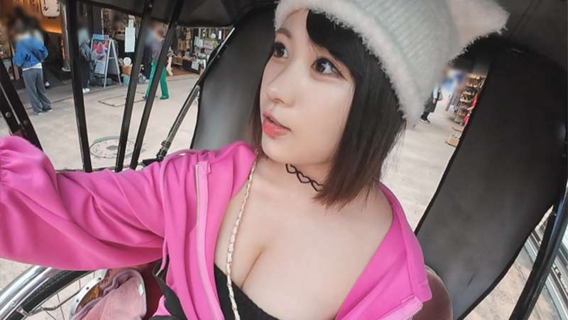 【ハメ撮り個人撮影】Iカップ爆乳みつきちゃんのむっちりボディを激ピストンで乳射！ サムネイル画像